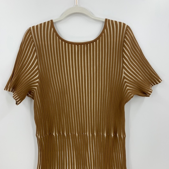 Lane Bryant Pleated Sweater Dress Sz 22/24 - Picture 7 of 16